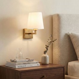 Opviq Profil - 4652 Lámpara de pared blanco y dorado